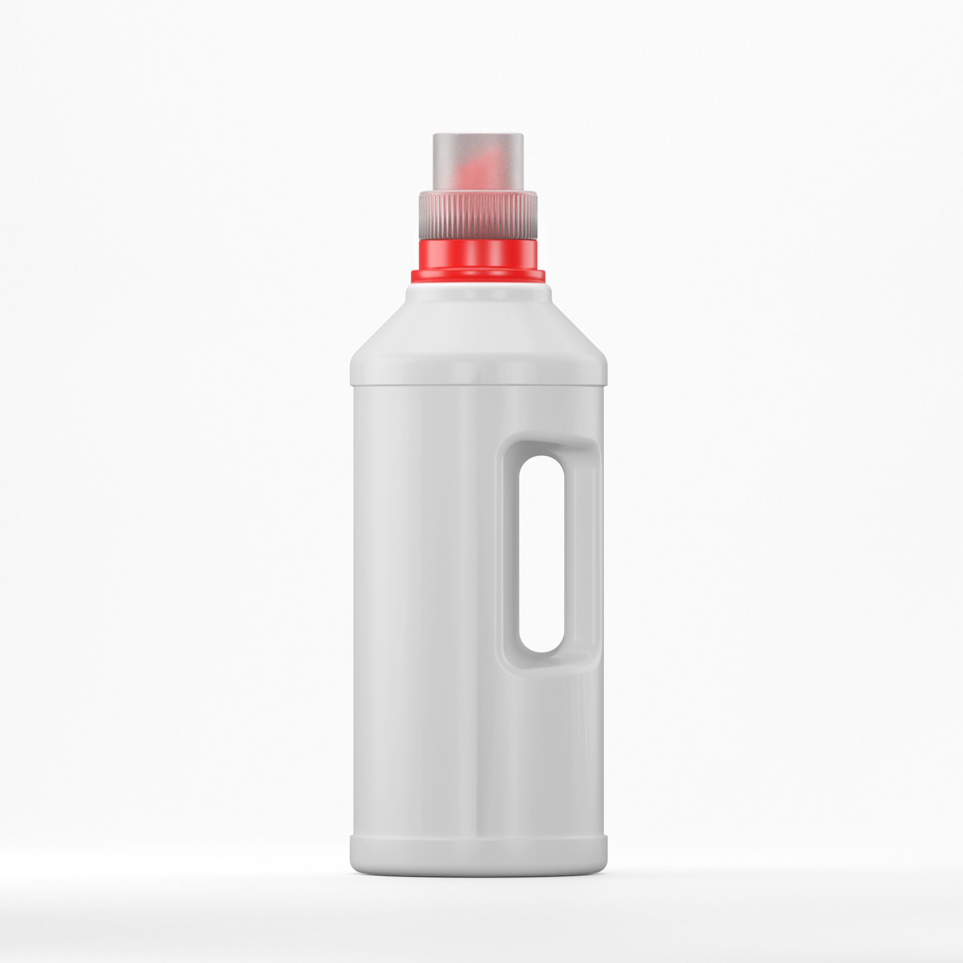 Flacon HDPE 1.5L, ALB - Filet 48mm - BRC48 - cu capac