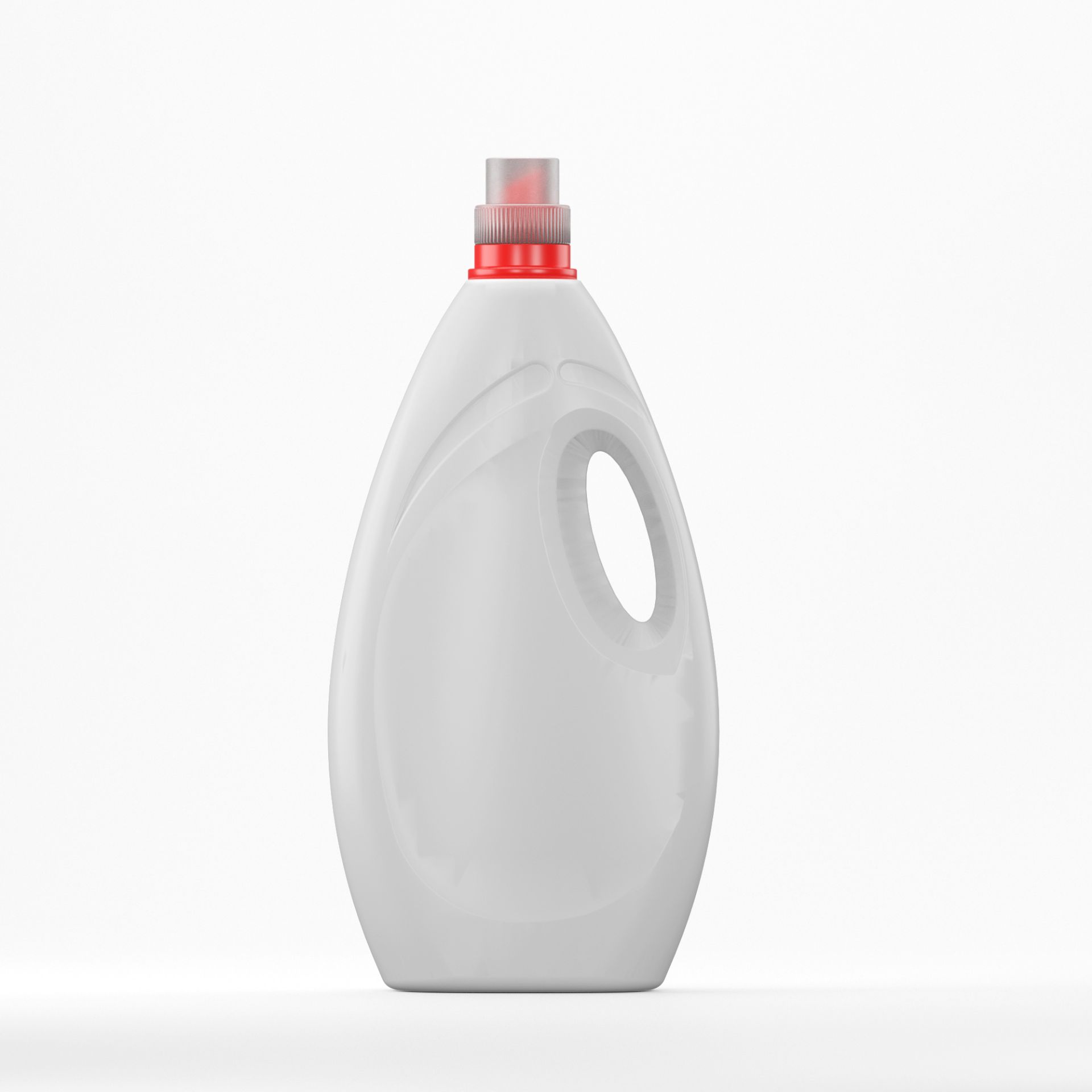 Flacon HDPE 3L, ALB - Filet 48mm - BRC48 - cu capac