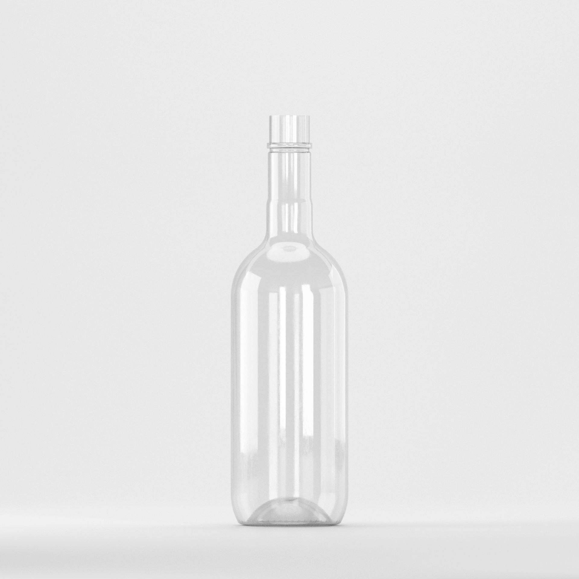 Flacon PET 750ml, transparent – fără capac 