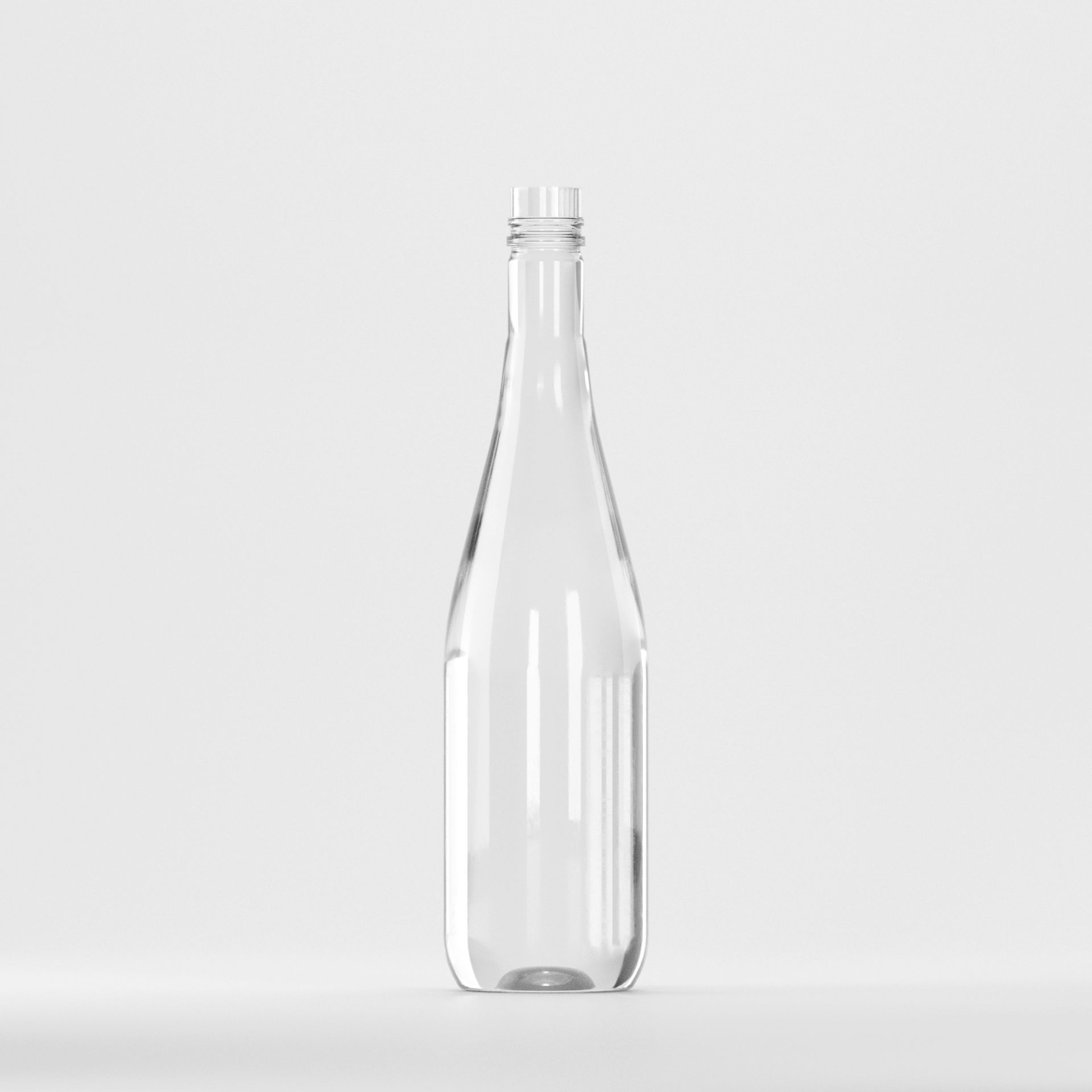 Flacon PET 750ml, transparent – fără capac 