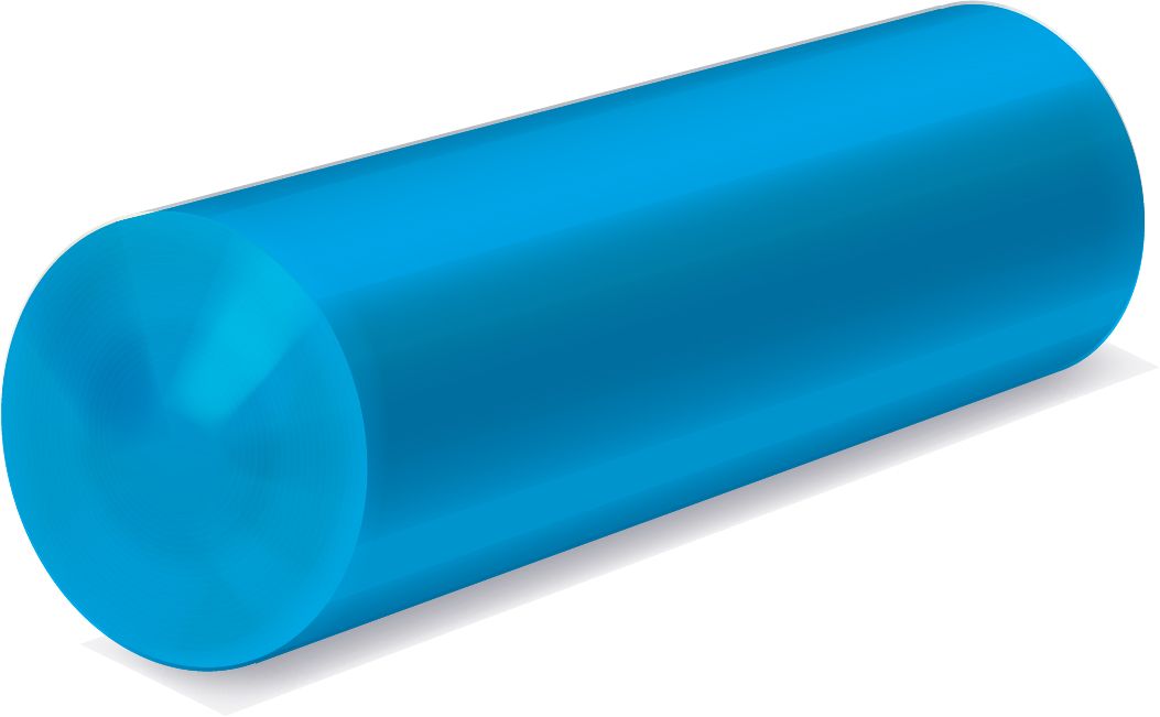 Minirole pentru constructii rLDPE reciclat culoarea albastru, suprafata 100mp, 25 m lungime, 4 m lățime - 100 microni grosime