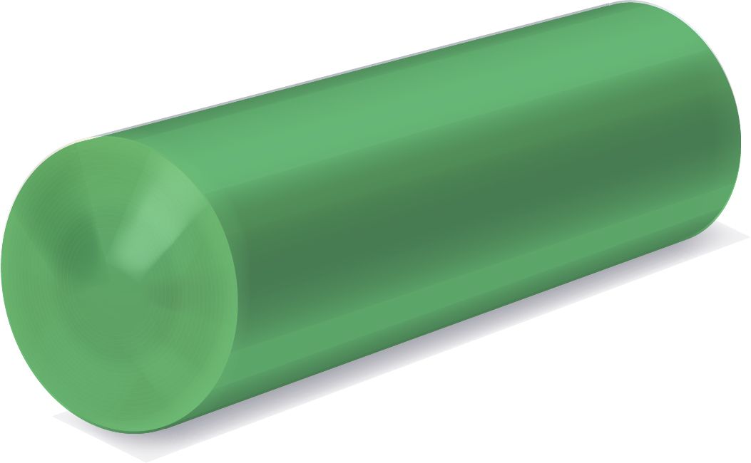 Minirole pentru constructii rLDPE reciclat culoarea verde, suprafata 100mp, 25 m lungime, 4 m lățime - 100 microni grosime